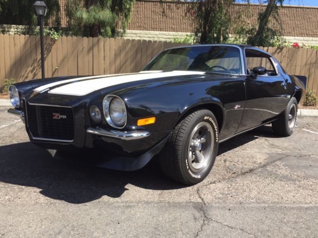 1970 Black Chevrolet Camaro Coupe