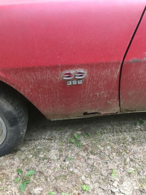 1970 Red Chevrolet Camaro