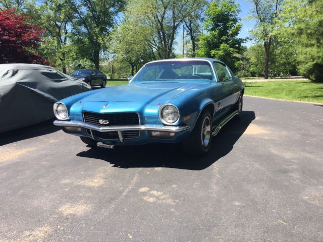 1970 Blue Chevrolet Camaro Coupe