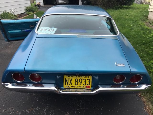 1970 Blue Chevrolet Camaro Coupe