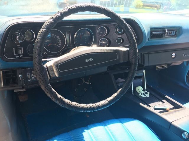 1970 Blue Chevrolet Camaro Coupe