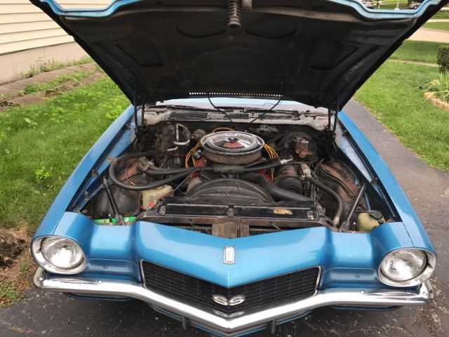 1970 Blue Chevrolet Camaro Coupe