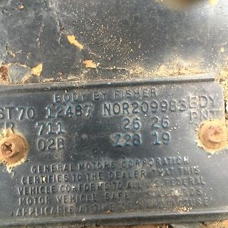 1970 Blue Chevrolet Camaro Coupe