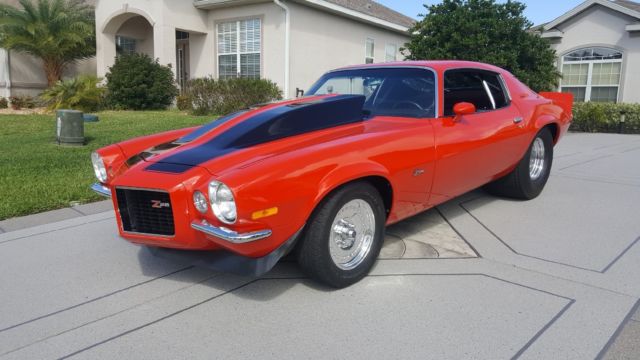 1970 Orange Chevrolet Camaro Coupe