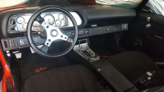 1970 Orange Chevrolet Camaro Coupe