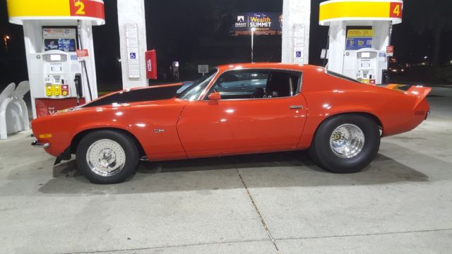 1970 Orange Chevrolet Camaro Coupe
