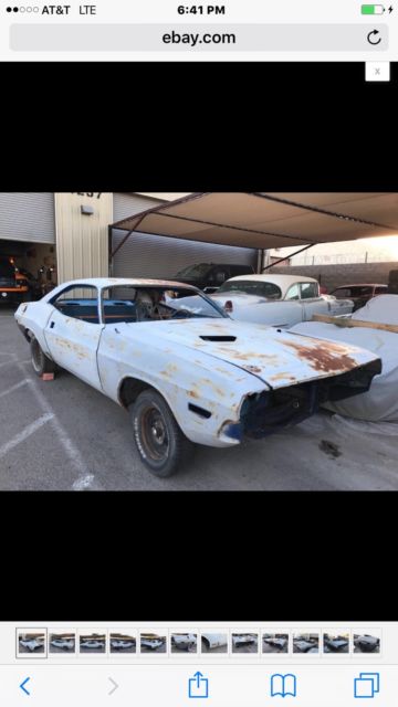 1970 Blue Dodge Challenger