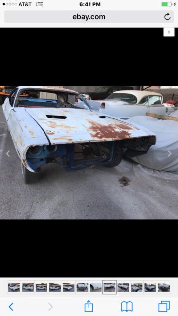 1970 Blue Dodge Challenger