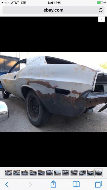 1970 Blue Dodge Challenger