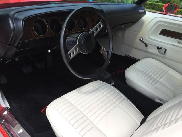 1970 Red Dodge Challenger Convertible