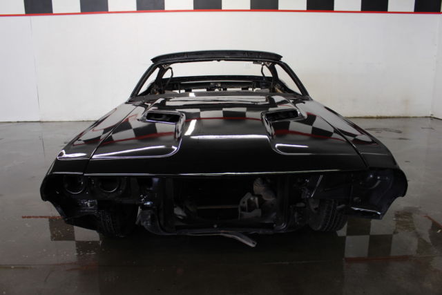 1970 Black Dodge Challenger Convertible