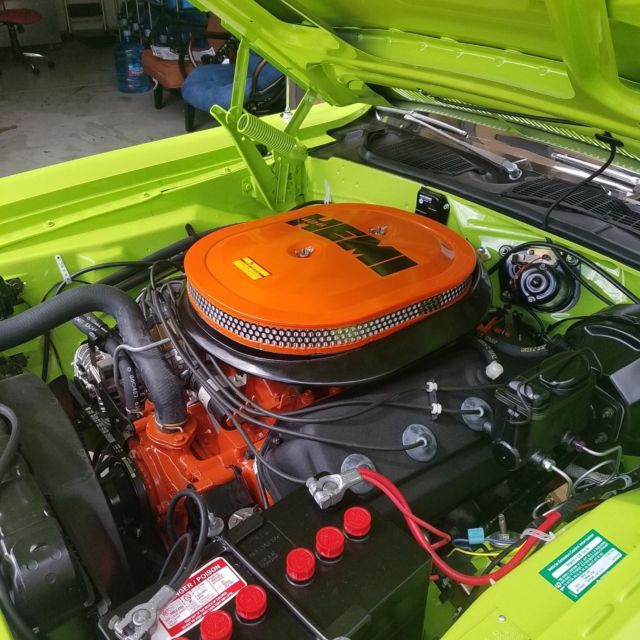 1970 SUBLIME GREEN Dodge Challenger Convertible