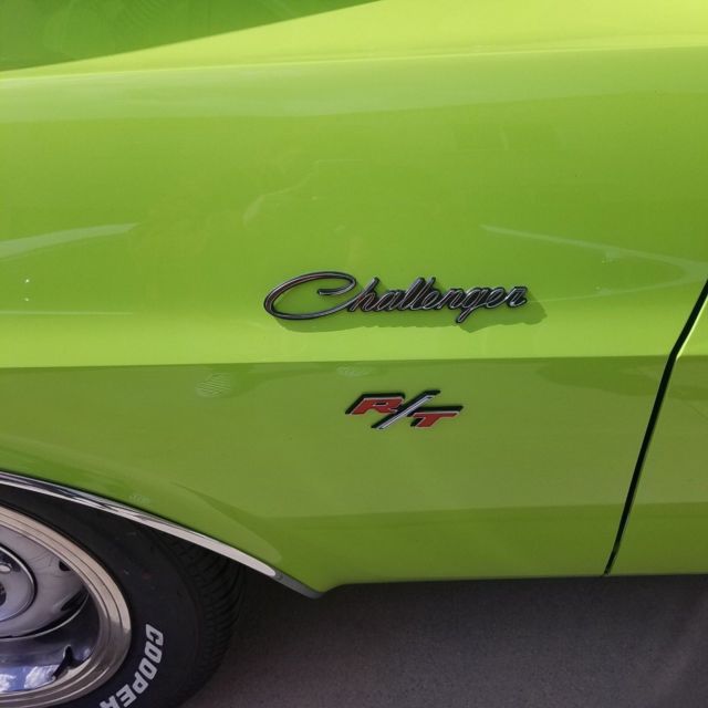 1970 SUBLIME GREEN Dodge Challenger Convertible