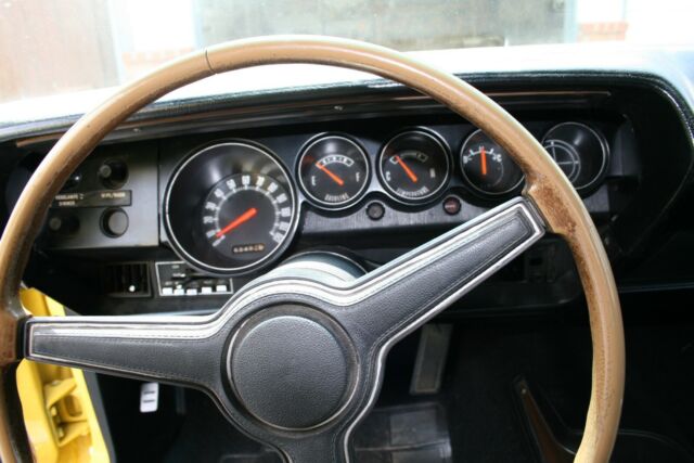 1970 Yellow Dodge Challenger Coupe