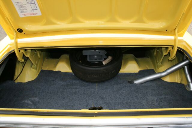 1970 Yellow Dodge Challenger Coupe