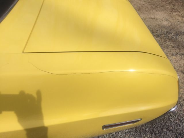 1970 Yellow Dodge Challenger Coupe