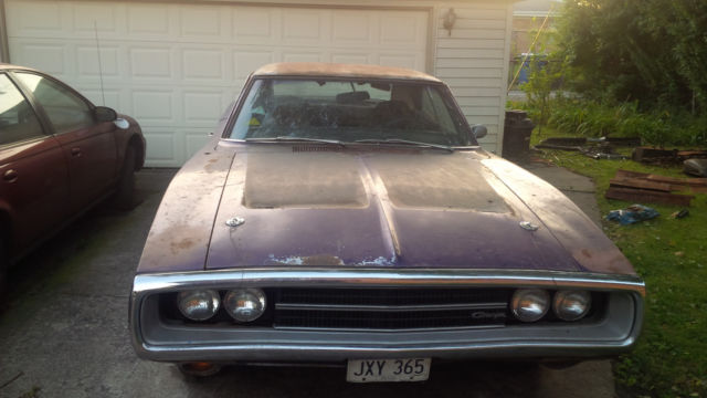 1970 Plum Crazy Dodge Charger 2 door