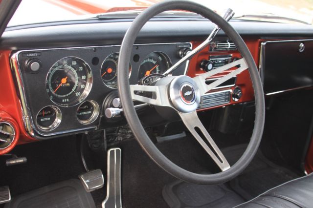 1970 Corvette Sunburst Orange Chevrolet C-10 Short Wide Bed