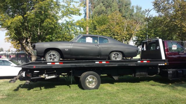 1970 Black Chevrolet Chevelle Coupe