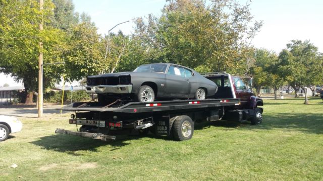 1970 Black Chevrolet Chevelle Coupe