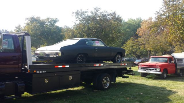 1970 Black Chevrolet Chevelle Coupe