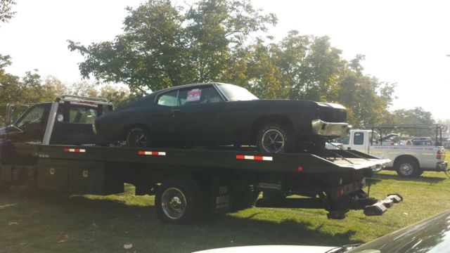 1970 Black Chevrolet Chevelle Coupe
