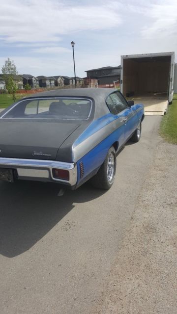 1970 Blue Chevrolet Chevelle Coupe