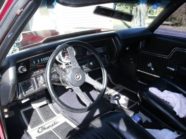 1970 candy apple red Chevrolet Chevelle 2 door sedan