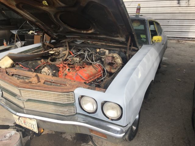 1970 Gray Chevrolet Chevelle Coupe