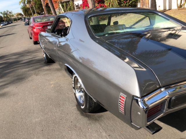 1970 Gray Chevrolet Chevelle Coupe