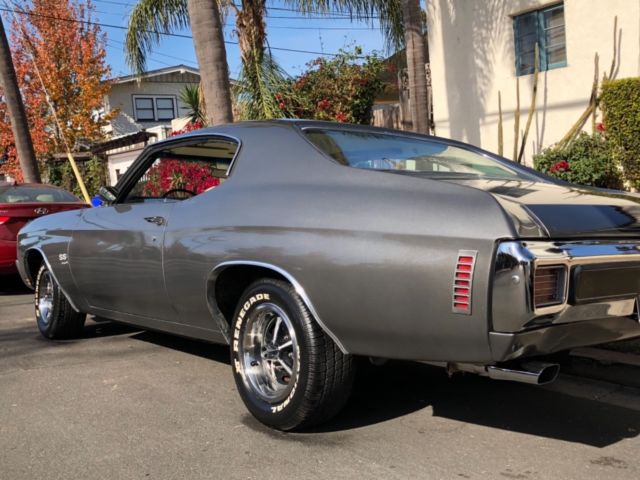 1970 Gray Chevrolet Chevelle Coupe