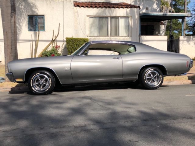 1970 Gray Chevrolet Chevelle Coupe