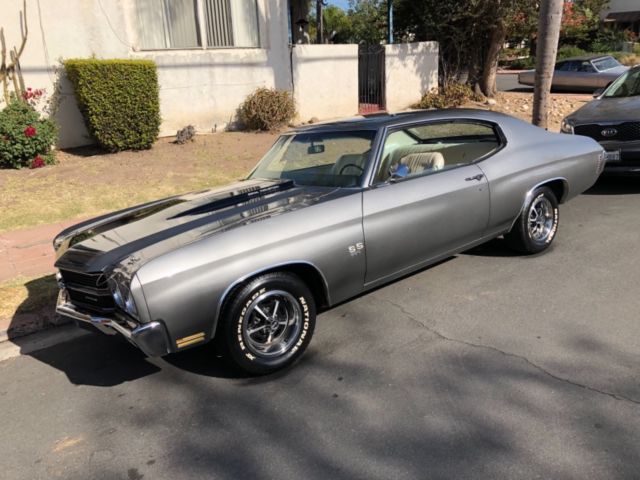 1970 Gray Chevrolet Chevelle Coupe