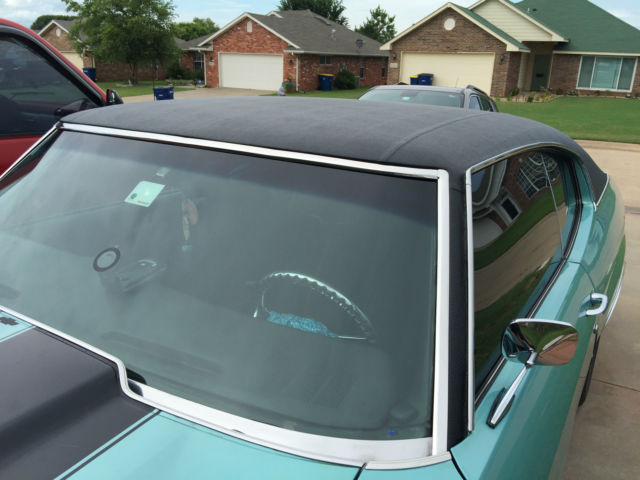 1970 Teal Blue Green Chevrolet Chevelle Coupe