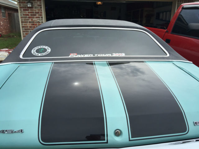 1970 Teal Blue Green Chevrolet Chevelle Coupe