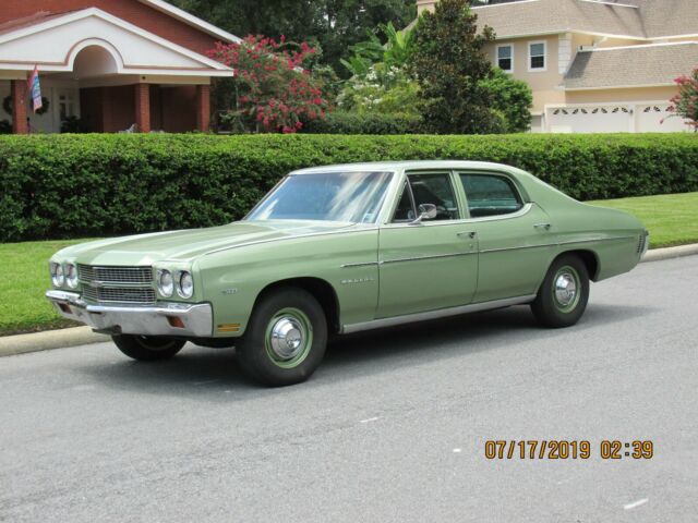 1970 Green Chevrolet Chevelle 4 Door