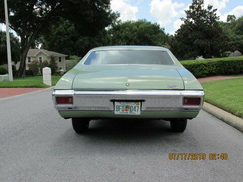 1970 Green Chevrolet Chevelle 4 Door
