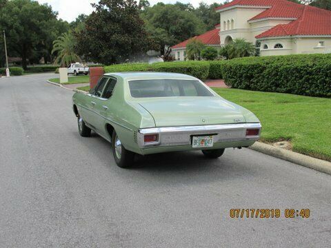 1970 Green Chevrolet Chevelle 4 Door
