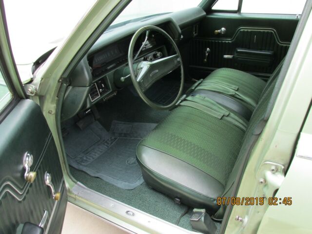 1970 Green Chevrolet Chevelle 4 Door