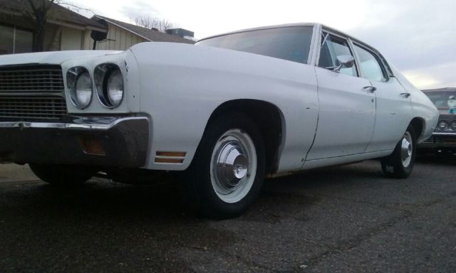 1970 White Chevrolet Chevelle