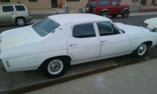 1970 White Chevrolet Chevelle