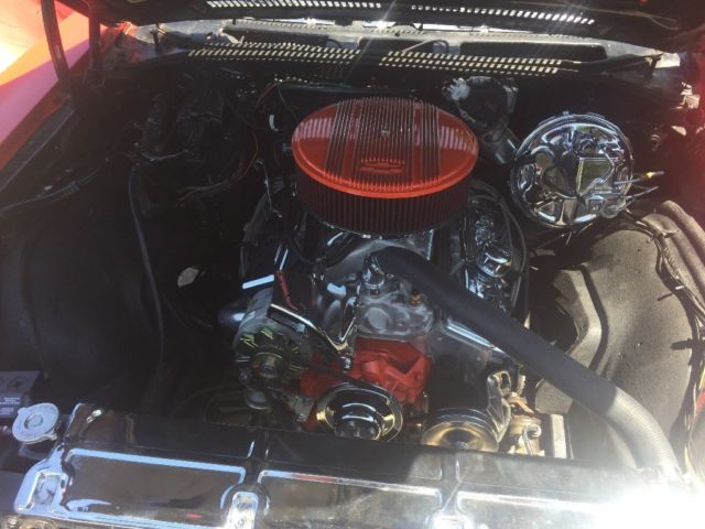1970 Red Chevrolet Chevelle Coupe