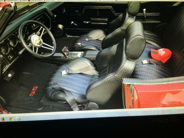 1971 Red Chevrolet Chevelle Convertible