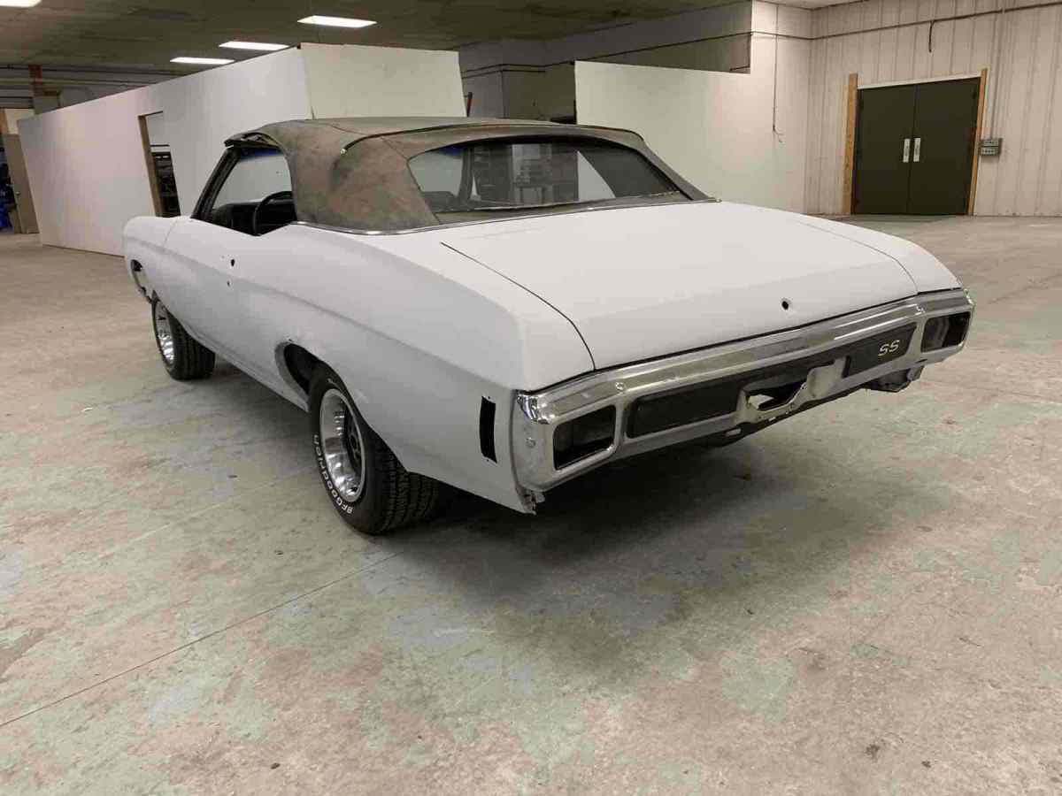 1970 Red Chevrolet Chevelle Malibu Convertible Convertible