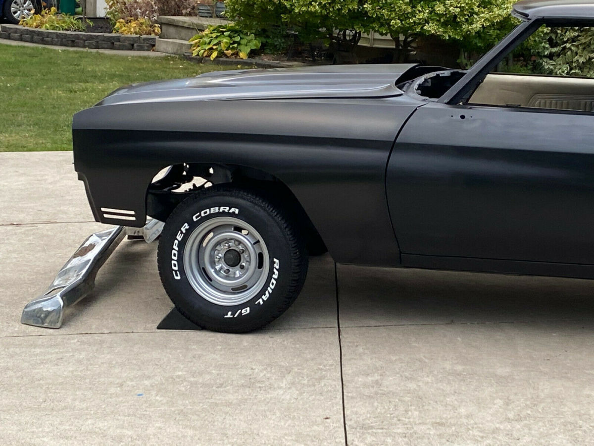 1970 Black Chevrolet Chevelle Coupe