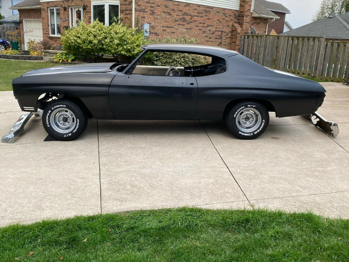 1970 Black Chevrolet Chevelle Coupe