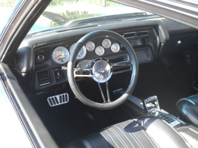 1970 Blue Chevrolet Chevelle Coupe