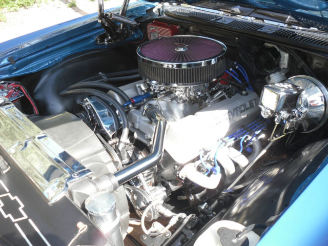 1970 Blue Chevrolet Chevelle Coupe
