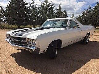 1970 White Chevrolet El Camino Standard Cab Pickup
