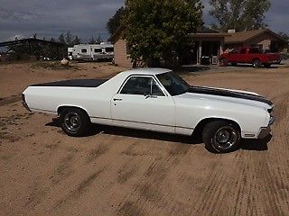 1970 White Chevrolet El Camino Standard Cab Pickup